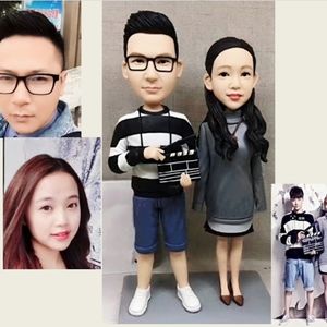 Custom Handmade Your 3D portrait Art Doll